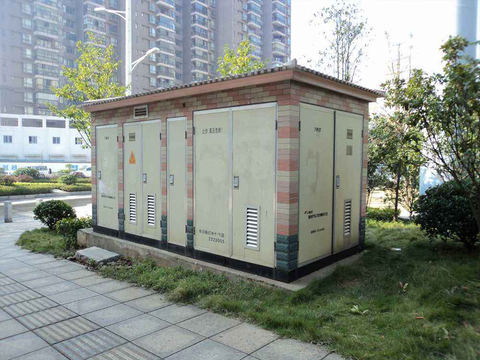 扬州某城市公共用电箱变